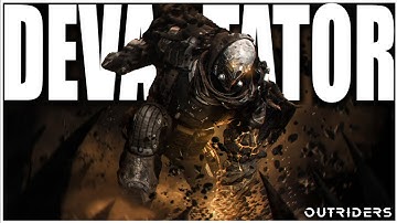 OUTRIDERS - THE DEVASTATOR CLASS IS A TANK PLAYERS DREAM CLASS! SO POWERFUL, FACETANK ALL ENEMIES!