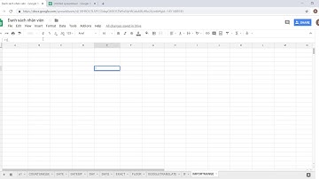 Google Sheets - Hàm IMPORTRANGE - Tham chiếu dữ liệu từ file khác