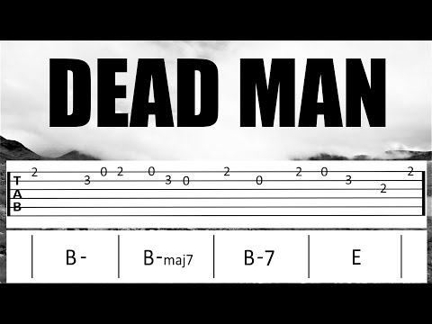 DEAD MAN THEME cover (Guitar Tab w/ Chords)