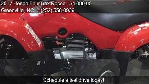 2017 Honda FourTrax Recon  for sale in Greenville, NC 27834