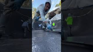 Vanta Black Pool POV Pool Plasyering Work... #Shorts #primetimepoolplastering