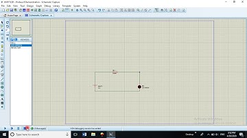 Simple Circuit for beginners Proteus 8