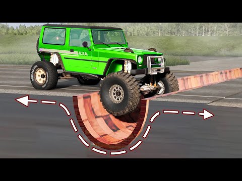 Cars vs Upside Down Speed Bumps ▶️ BeamNG Drive - (Long Video SPECIAL)