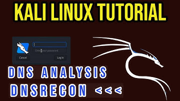 Kali Linux Tutorial (Series) Episode 2: Information Gathering - DNS Analysis - DNSRECON