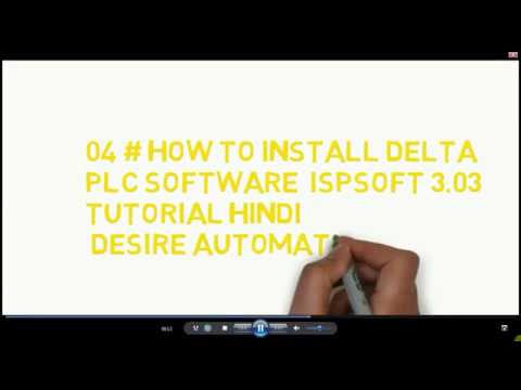 04 # How to install delta plc software ispsoft 3 03 tutorial hindi ...