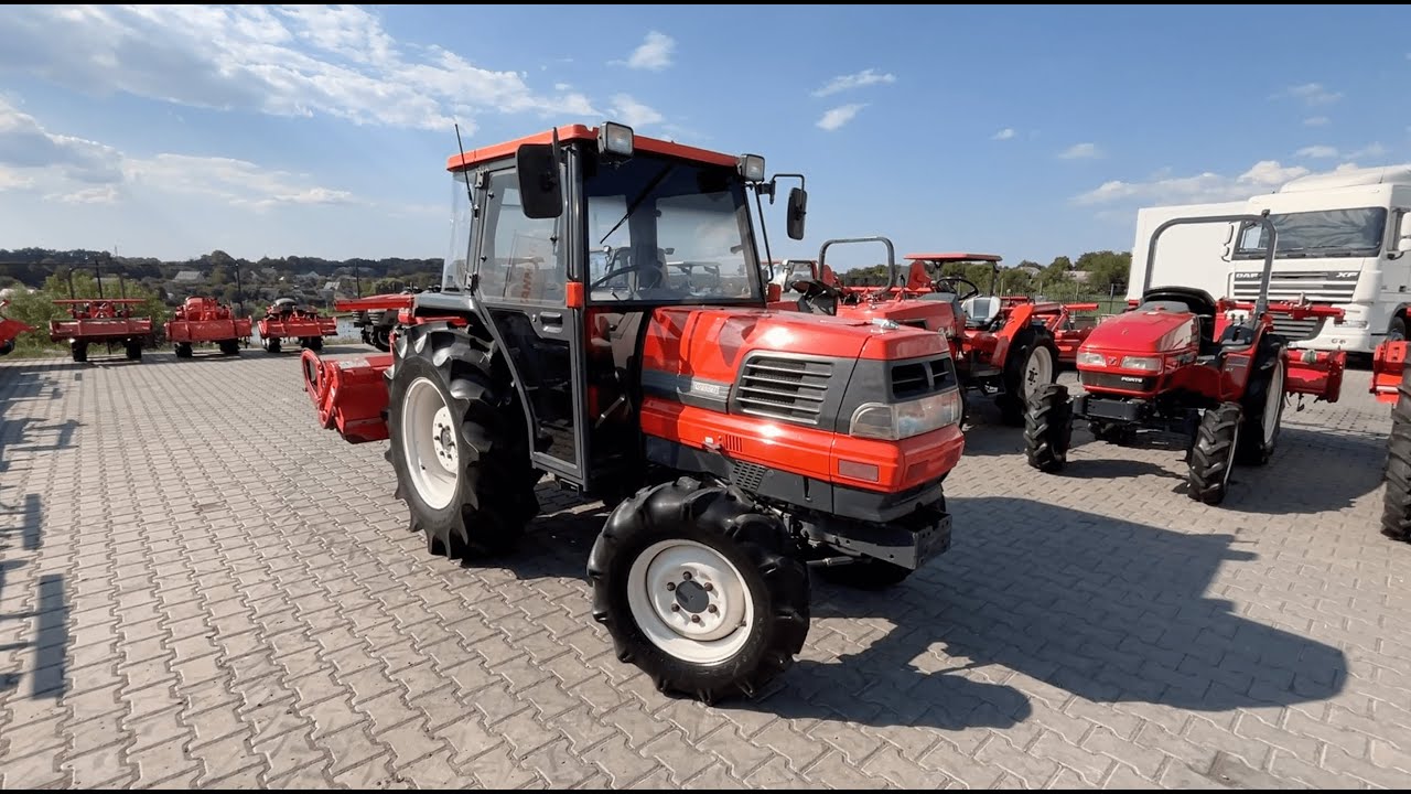 Міні трактор Kubota GL-320 японський: відео огляд від Totus Traktor