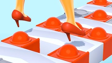 Pop Heels Run! Very satisfying and relaxing ASMR slicing game