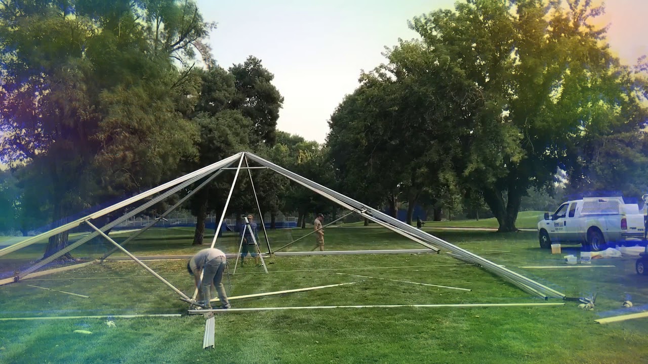 Event Rent I Albertson’s Boise Open Tent Framing