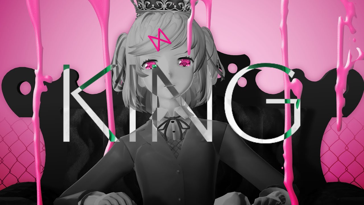 Mmd Ddlc Natsuki King Youtube