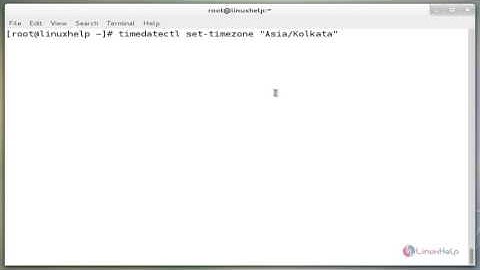 How To Configure Time using timedatectl command