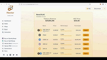 How to Invest on Hector DAO HEC token and Earn 396k APR