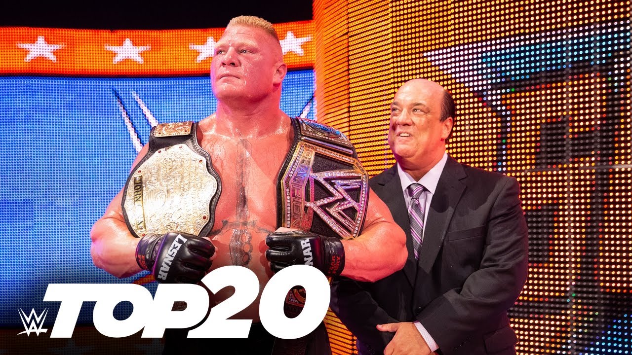20 greatest SummerSlam moments WWE Top 10 special edition July 24 2022