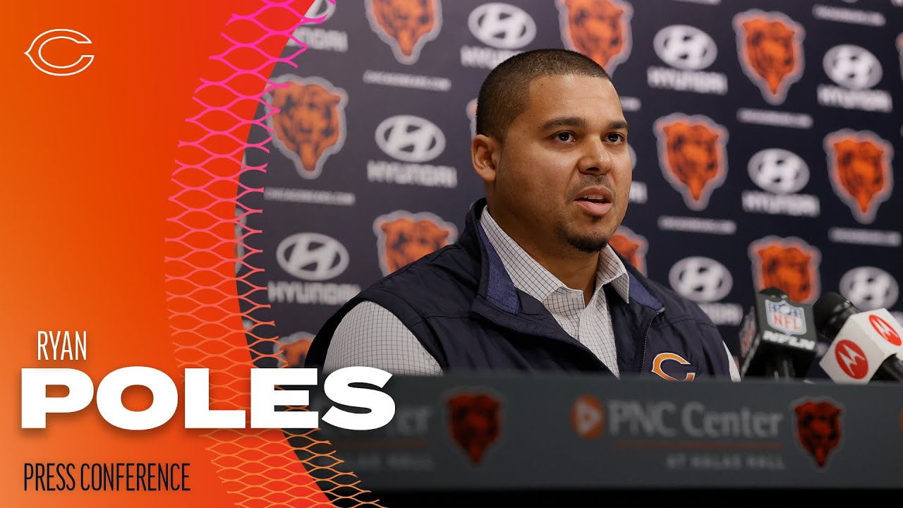Ryan Poles discusses DJ Moore, free agent signings | Chicago Bears
