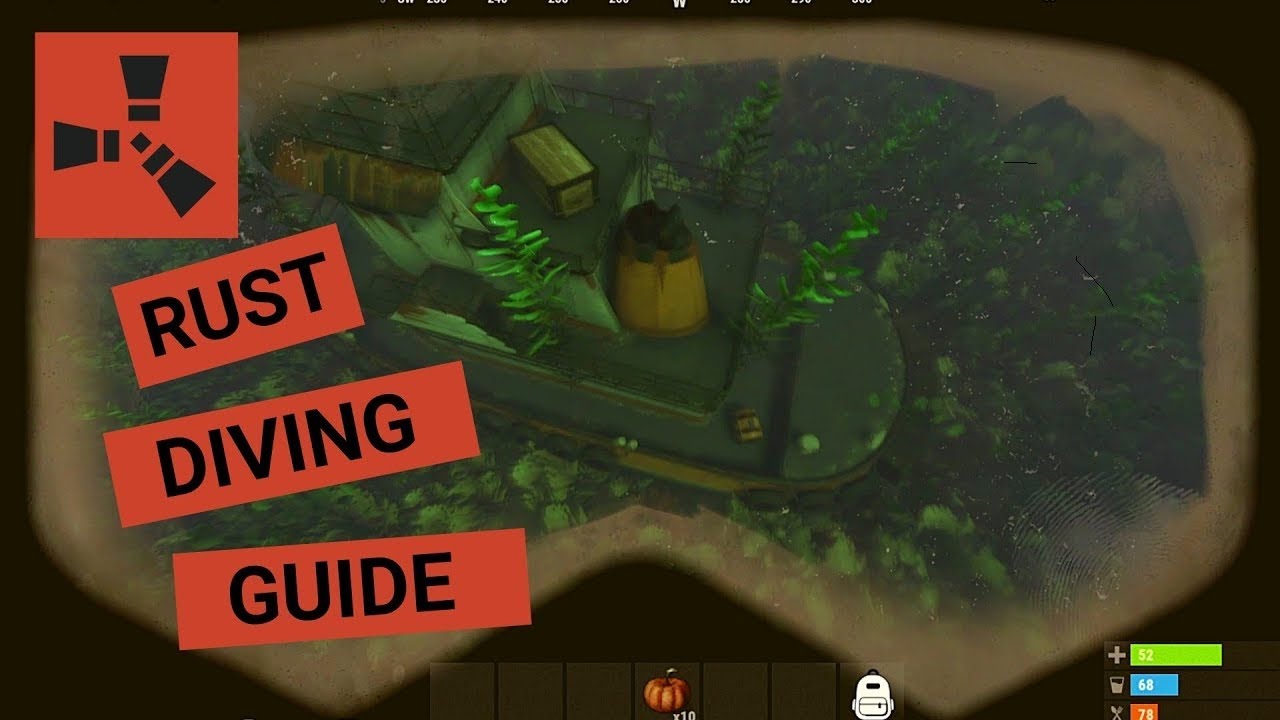 RUST DEEP SEA DIVING OP SCRAP FARM METHOD YouTube