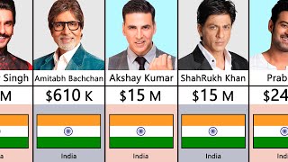 Richest Indian Actors By Salary 2022