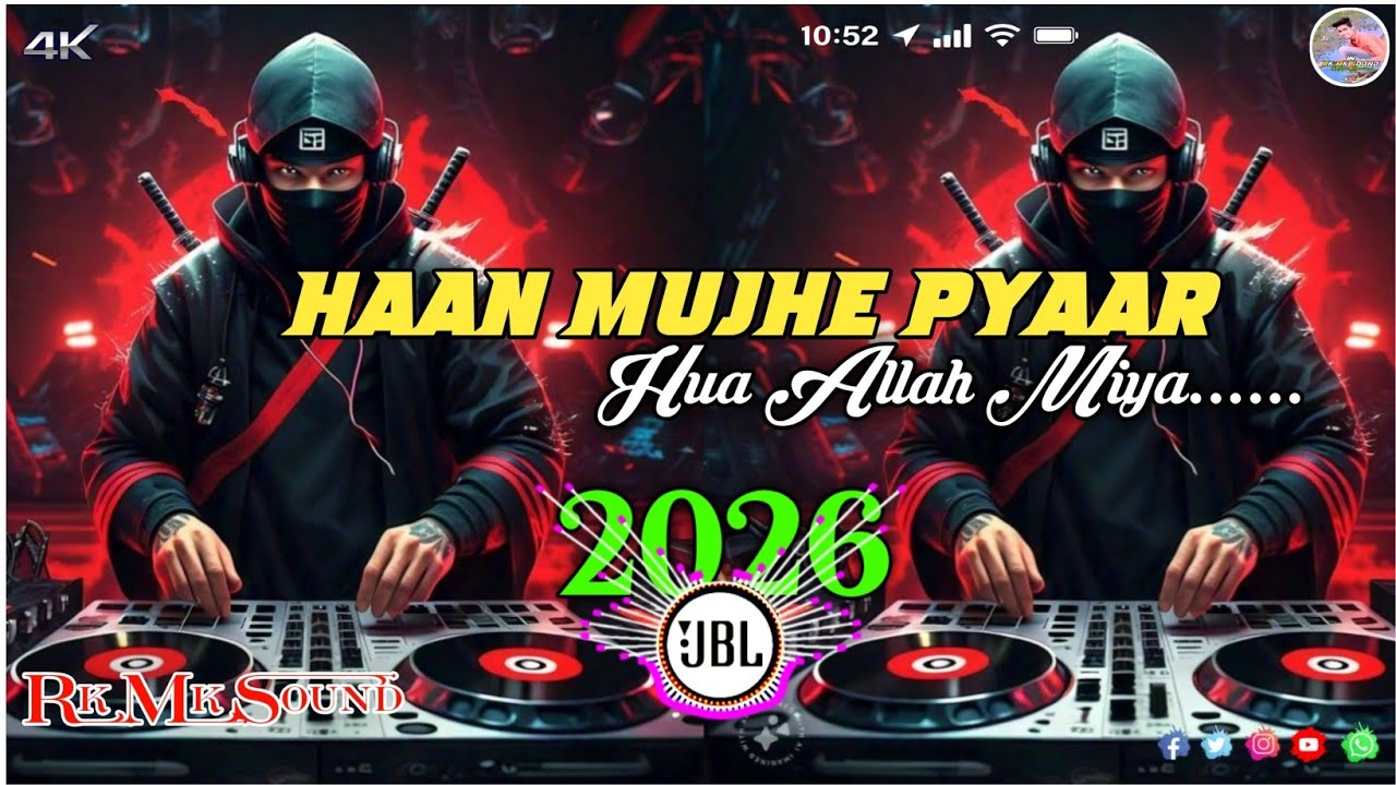 Unique Style Edm Drop Mix 2026 || Haan Mujhe Pyaar Hua Allah Miya || Old Hindi Dj Song Rk Mk Sound!!