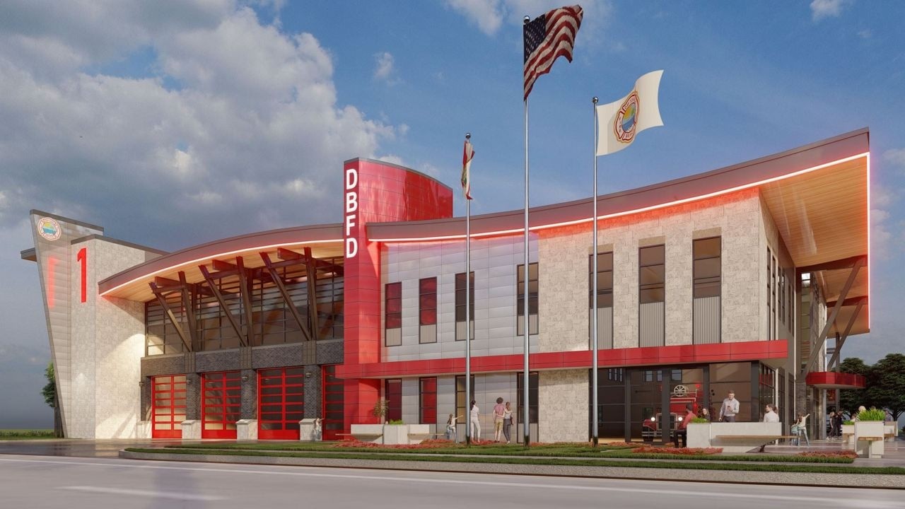 Fire Station #1 Headquarters Ribbon Cutting Ceremony - YouTube
