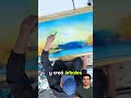 Artista callejero usa espejo en obra de arte #lifehacks #usa