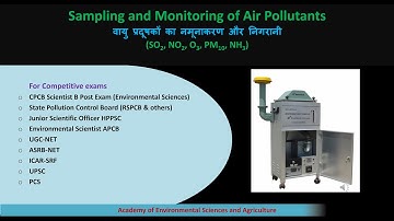 Sampling & Analysis of Air Pollutants I SO2, NO2, O3, PM10, NH3 I CPCB I Air Pollution I Air Quality