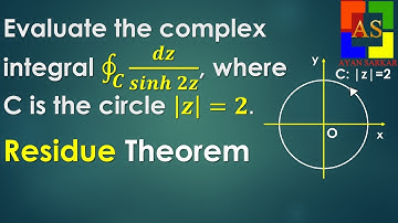 Evaluate the complex integral ∮dz/sinh2z within the circle |z| = 2