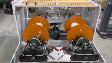 Paper Bag Rope Twist Handle Making Machine Double Line/High speed