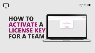 eyeson - License Key Activation screenshot 1