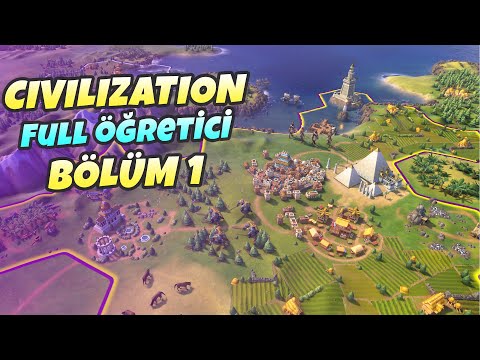 CIVILIZATION ÖĞRETİCİ SERİ (1) | Civilization 5 Türkçe Oynanış ( OSMANLI İMPARATORLUĞU )