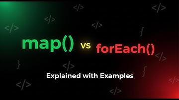 map() vs forEach() in JavaScript | Explained with Real Examples | 2025 new