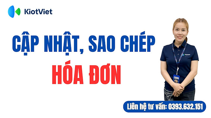 Cách chỉnh lại số lượng trên hóa đơn trong kiotviet