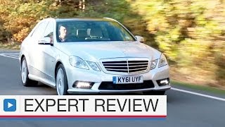 MercedesBenz EClass Saloon expert car review ( prefacelift video)