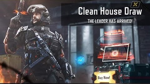 NEW LUCKY DRAW! Clean House Draw | Price - "Counter-Terror" & J358 - "Heavy Handed" | COD Mobile