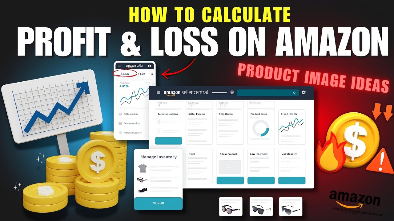 how to calculate profit & loss on amazon (Image Optimization) #amazon # ...