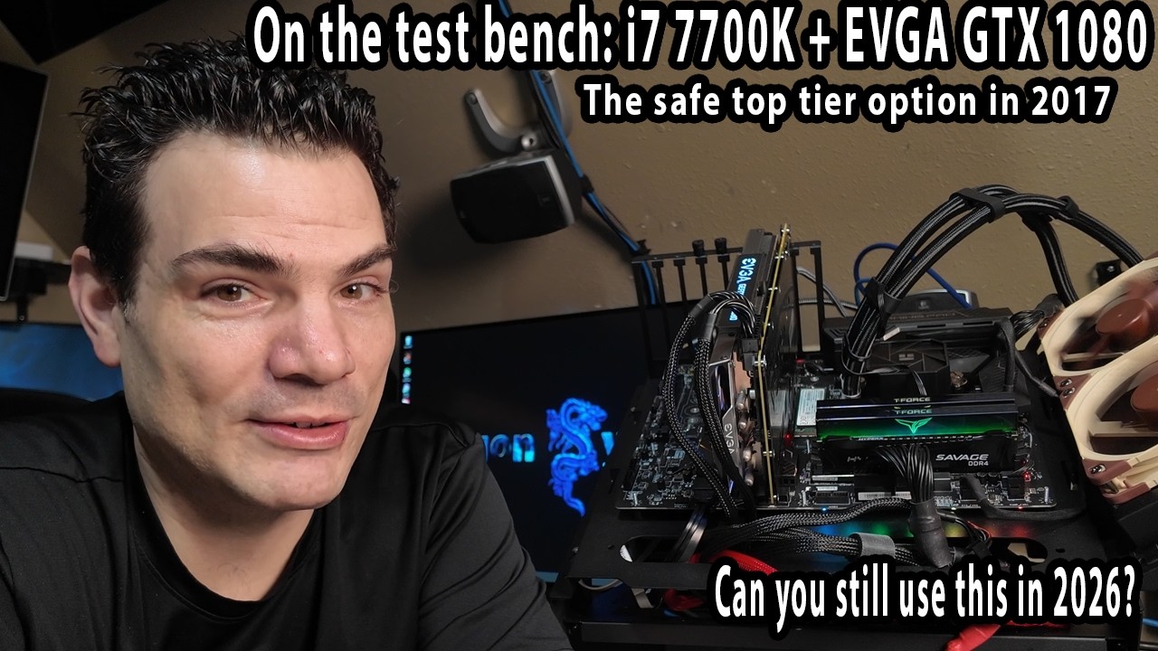 On the test bench: i7 7700K + EVGA GTX 1080 - Is it any good in