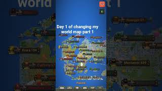 day 1 of changing world map in #worldbox top three comment