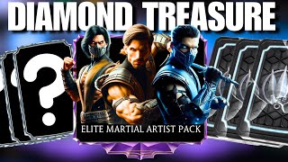 Elite Martial Artist Pack Opening |DIAMOND TREASURE | MK Mobile