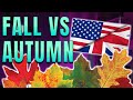 AMERICA VS UK FALL AND AUTUMN | AMERICAN FALLVS BRITISH AUTUMN | AMERICAN LIVING IN ENGLAND