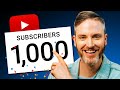 How to Get 1000 Subscribers on YouTube in 2022 (Beginner's Guide)