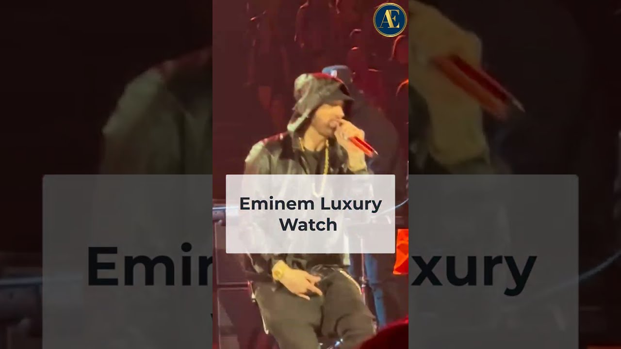 You Need To See Eminem's Luxury Watch - OMG! ⌚ 😎 