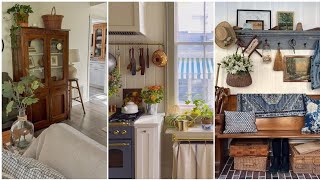 English country farmhouse home decorating ideas. English county farmhouse decorating tips.