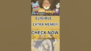 Claim extra MemeFi Token
