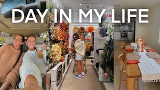 day in my life vlog: fall shopping, thrift haul, and prep for autumn!