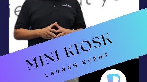 Vendfun Hotel Mini Kiosk Launching