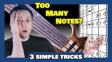 Leer ELKE noot op je 6-snarige basgitaar in 3 EENVOUDIGE stappen