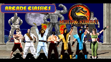 Mortal Kombat Arcade Game restored by Arcade Classics