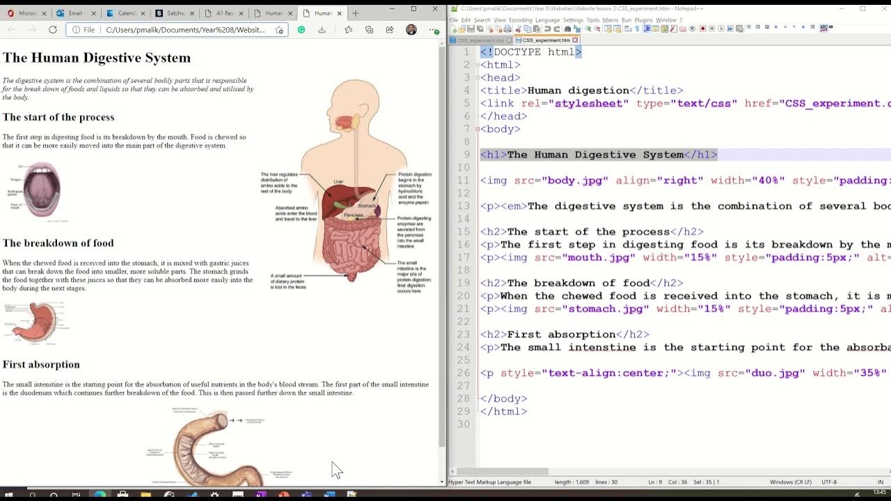 Lesson 3 CSS task - YouTube