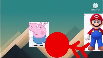 Everyone is screaming and running from peppa add round 2