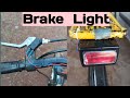 How to Make Bicycle Brake Light very easy