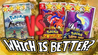 Is Pokemon Legends Arceus ACTUALLY Better Than Scarlet and Violet?