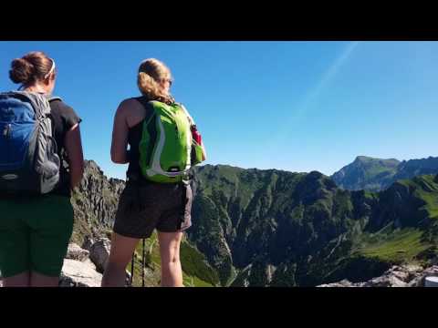 Bergtour aufs Rubihorn bei Oberstdorf im Allgäu