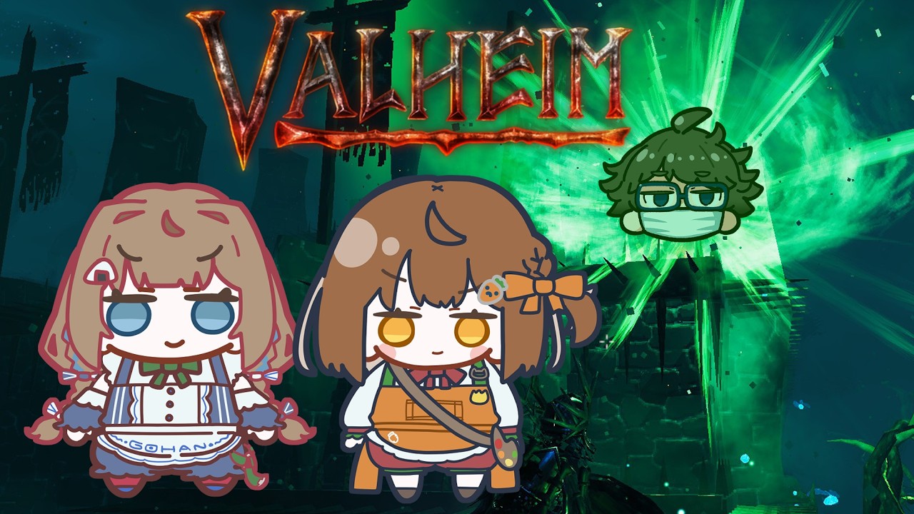 【valheim15】遂にワールドに1本しかない伝説の武器を手に入れるZE☆(忠犬たぬきめし/鍔匠/さくだ)